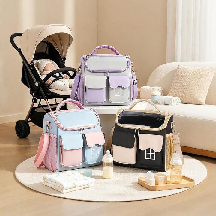 Multi-Pocket Insulated Lunch Cooler Bowlift