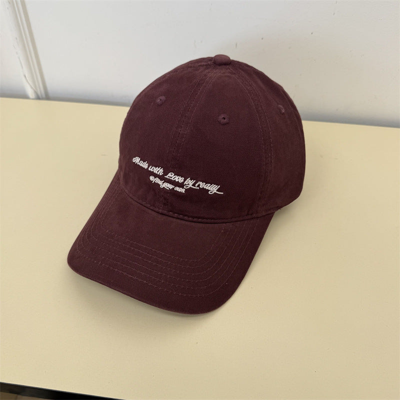 Women's Casual Cotton Baseball Cap Bowlift