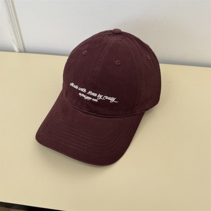 Women's Casual Cotton Baseball Cap Bowlift