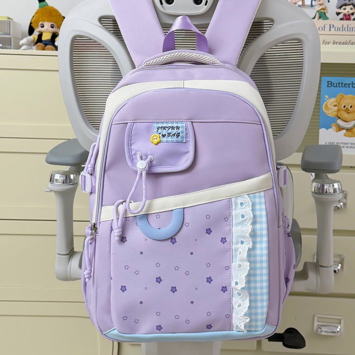 Stylish Multi-Compartment School Backpack Bowlift