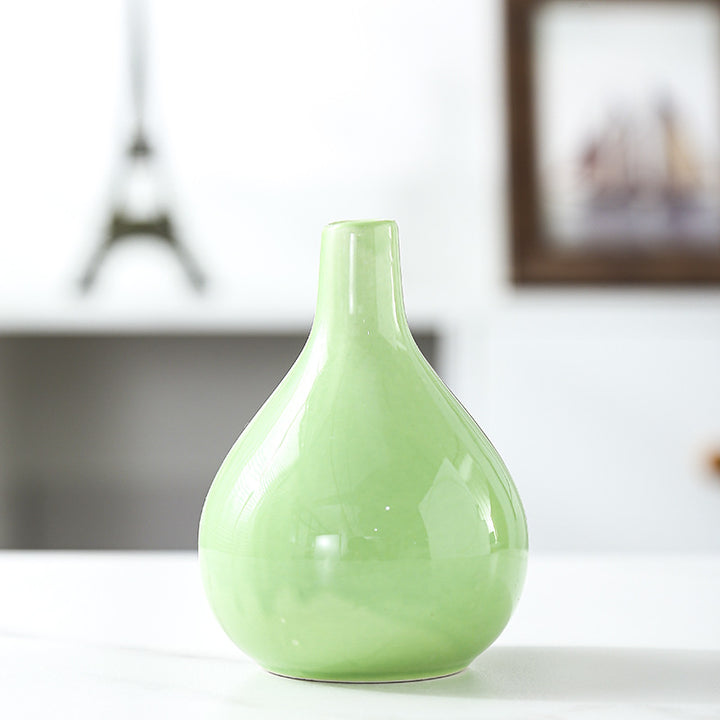 Modern Ceramic Teardrop Vase Bowlift