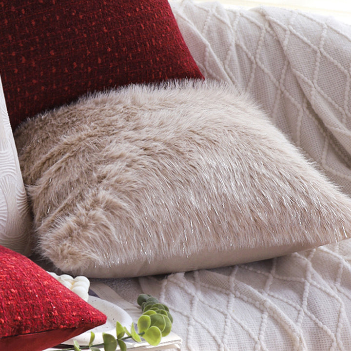 Decorative sofa cushion cover with relief-style textured pattern Bowlift