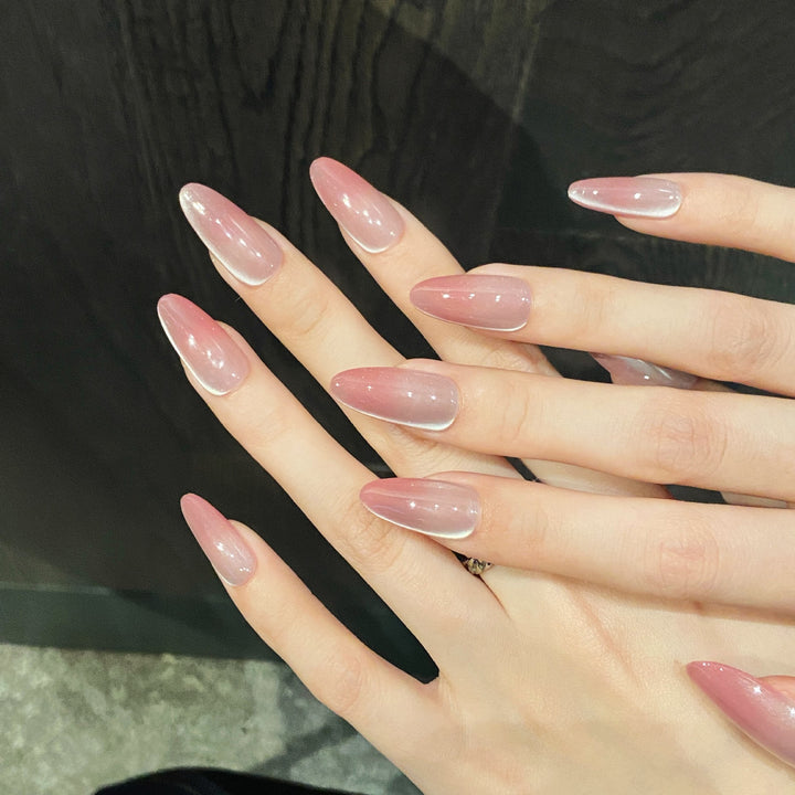 Elegant Ombre Press-On Nails Set