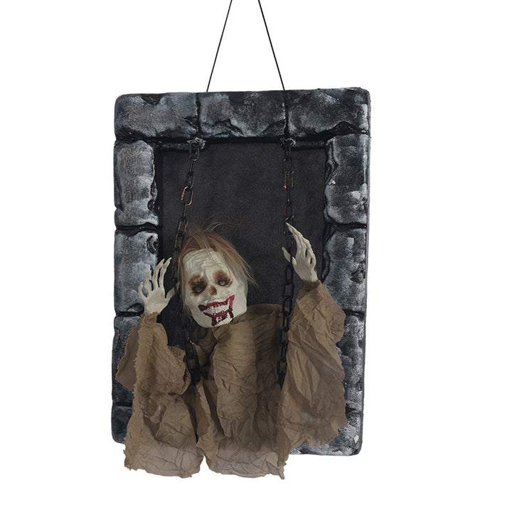 Animated Prisoner Skeleton Prop Bowlift