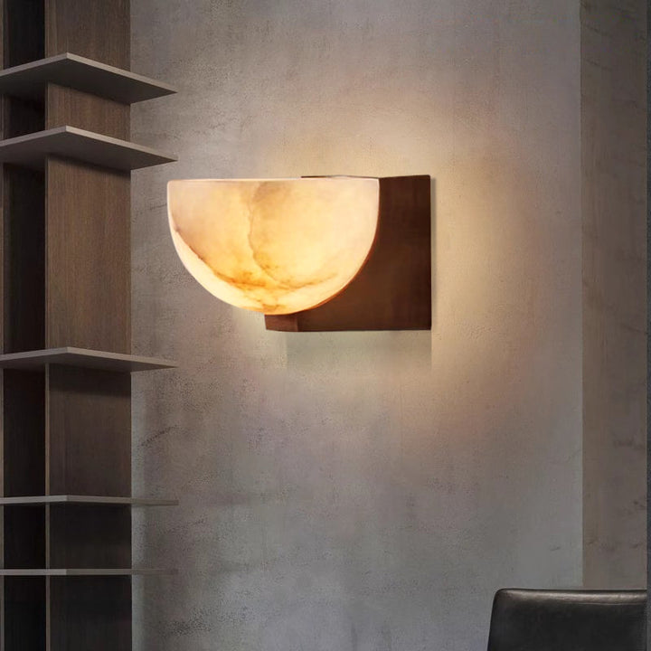 Artistic Marble Wall Sconce