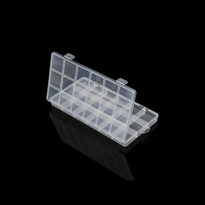 Transparent Multi-Section Craft Storage Organizer Bowlift
