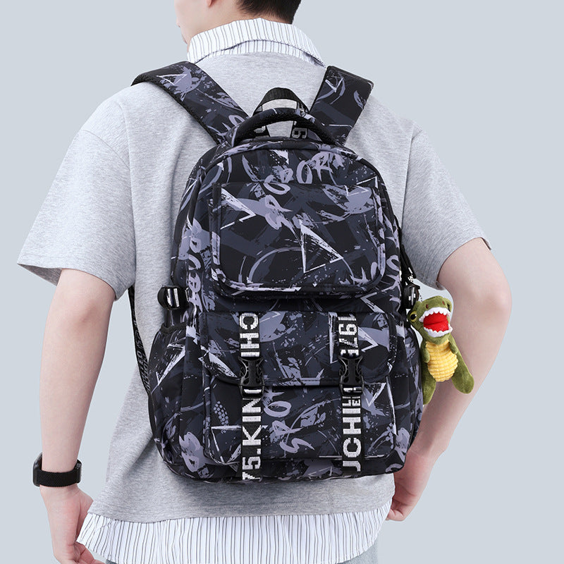 Urban Camouflage Design Backpack Bowlift
