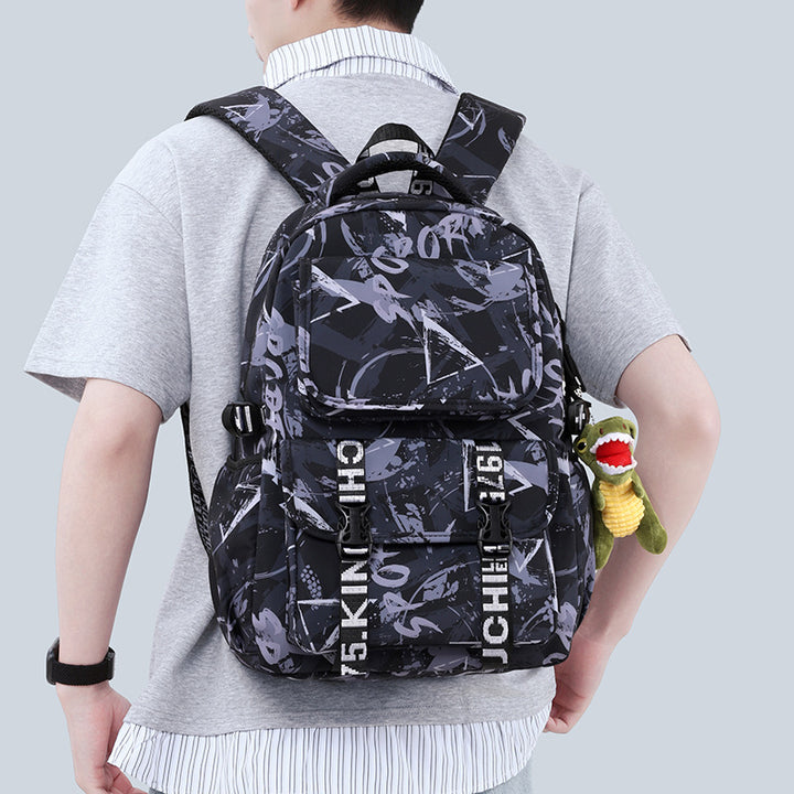 Urban Camouflage Design Backpack Bowlift