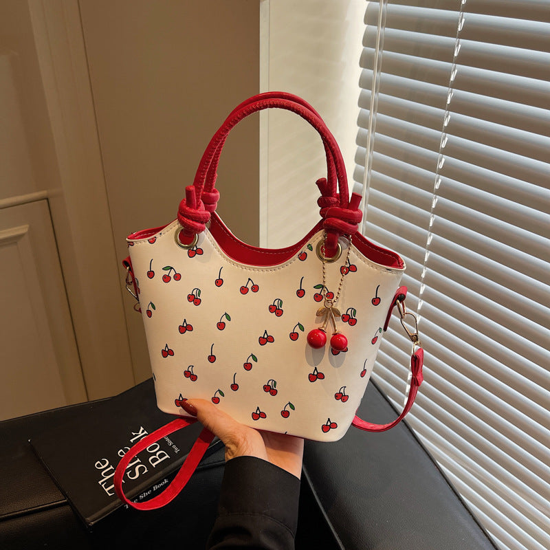 Cherry Patterned Handbag
