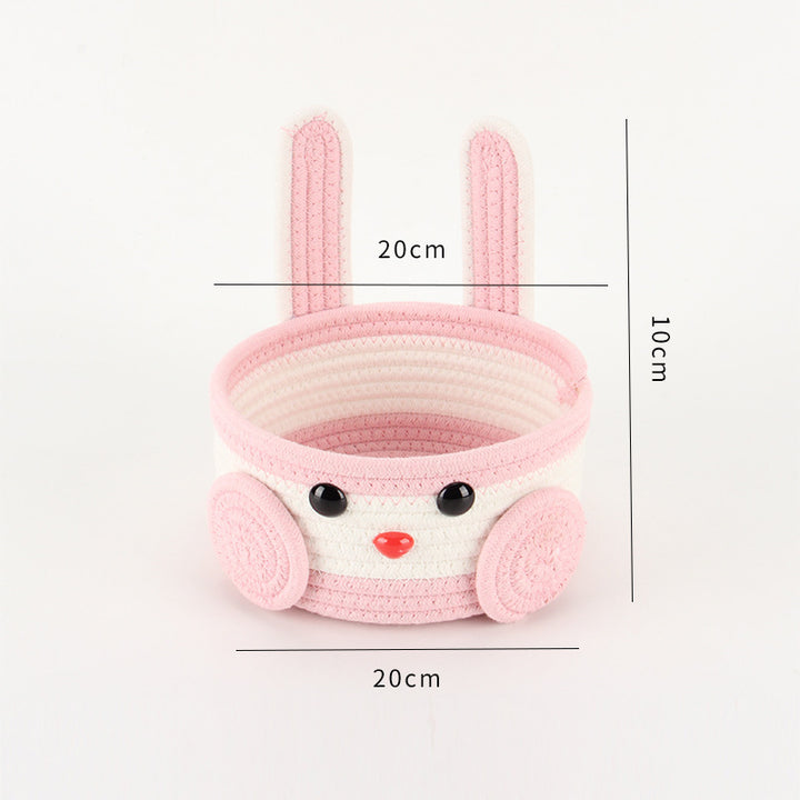 Playful Decorative Storage Basket Bowlift