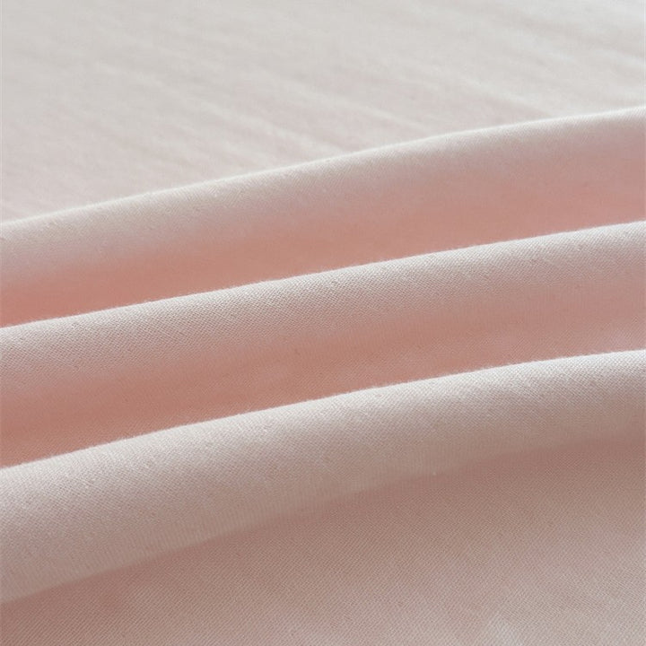 High-quality cotton-linen bed sheet extra soft Bowlift