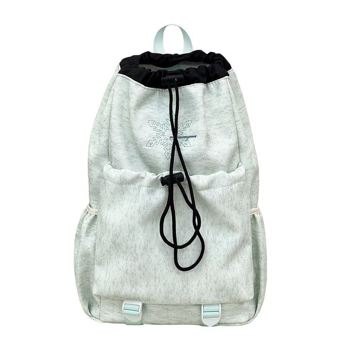 Stylish Drawstring Backpack with Functional Pockets Bowlift