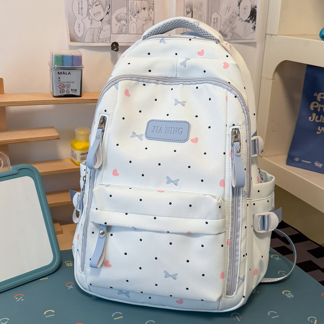 Adorable Printed School Backpack Bowlift