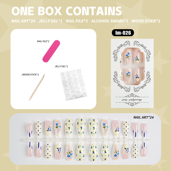 Artistic Floral Nail Art Kit
