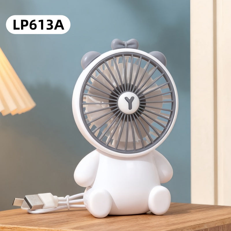 Women's portable mini fan with animal design Bowlift