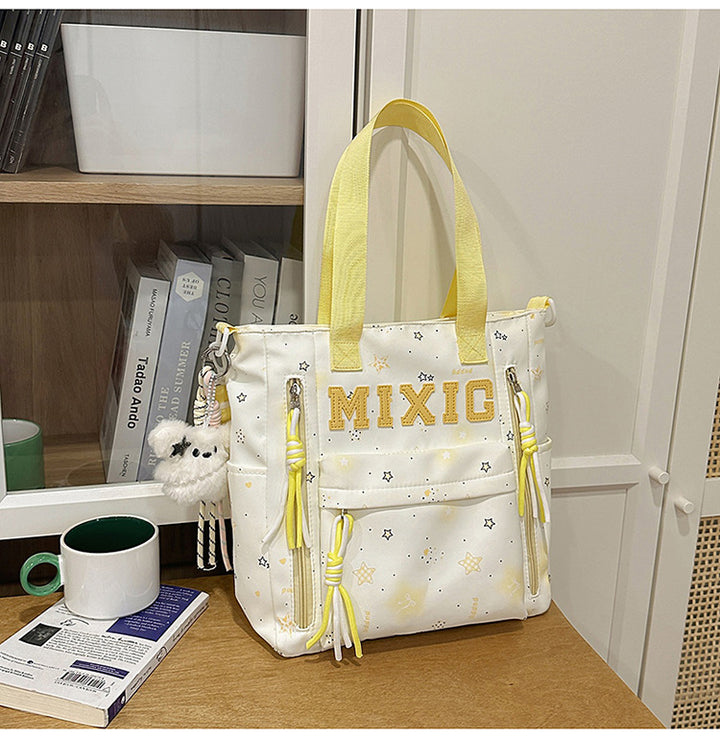 Trendy Illustrated Graphic Backpack Bowlift