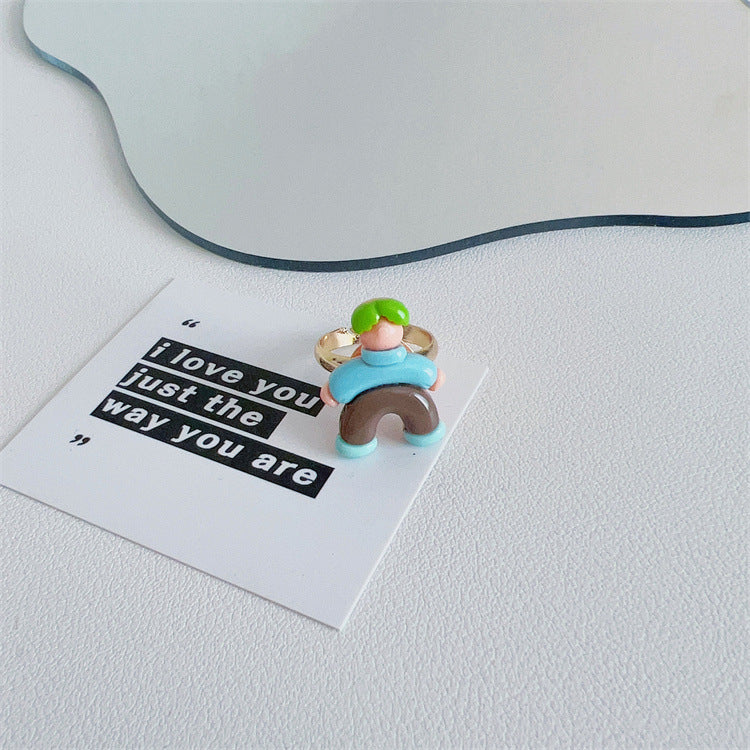 Playful Character Ring Bowlift
