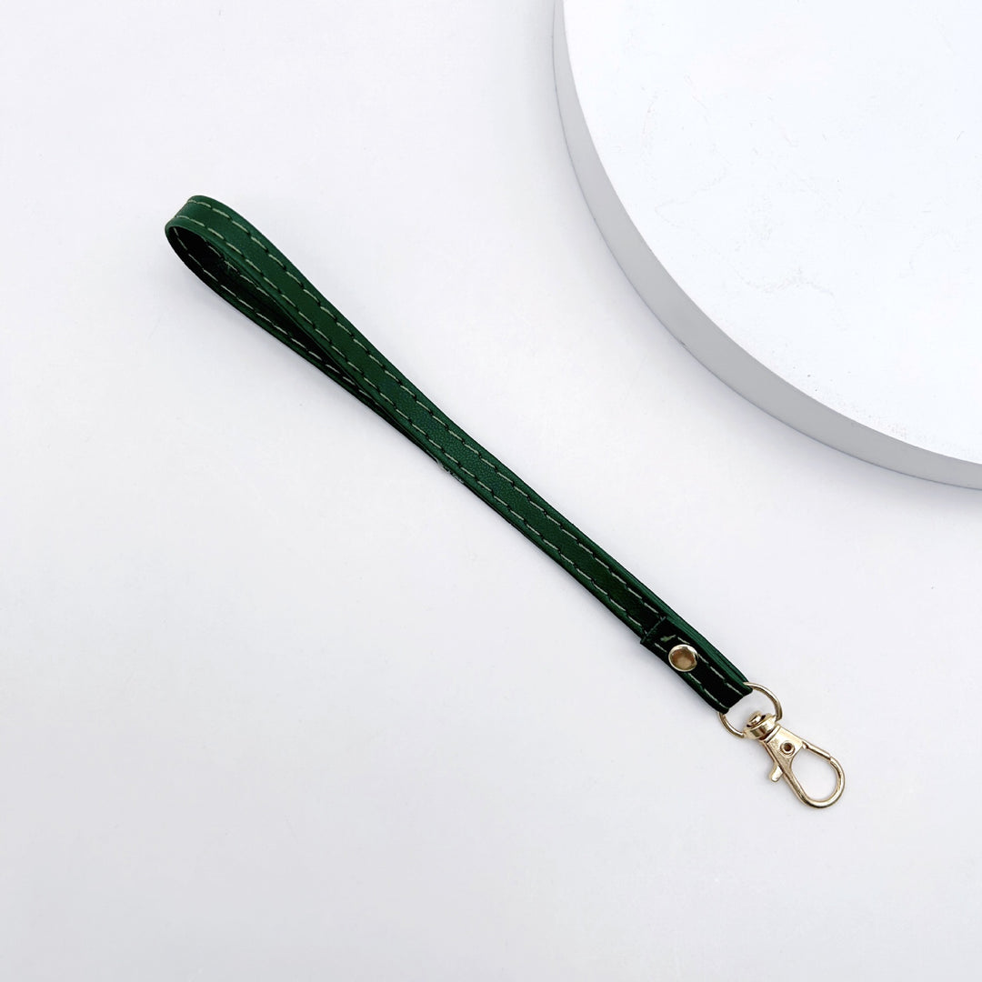 Durable Synthetic Leather Lanyard Bowlift