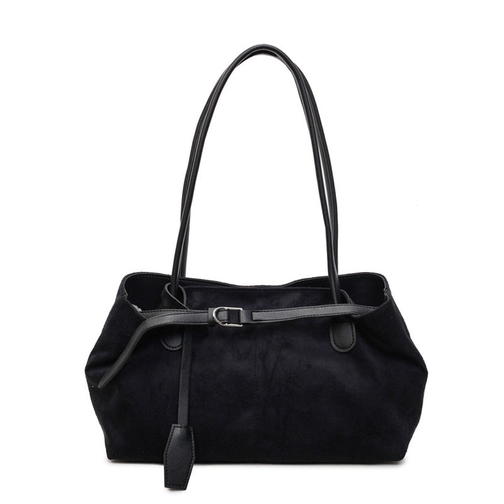 Elegant Suede Tote Bag
