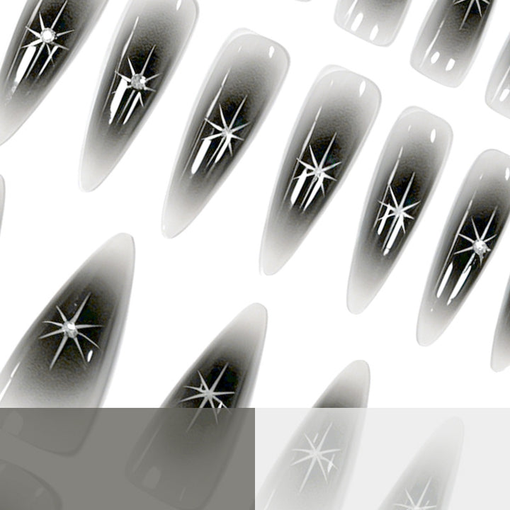 Elegant Star-Cut Nail Enhancements Bowlift
