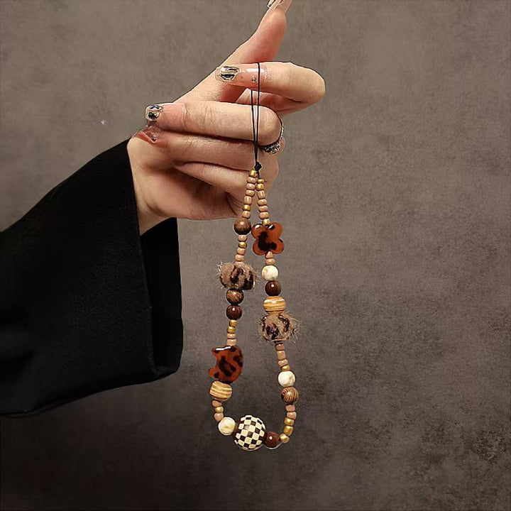 Handcrafted Beaded Charm Keychain Bowlift