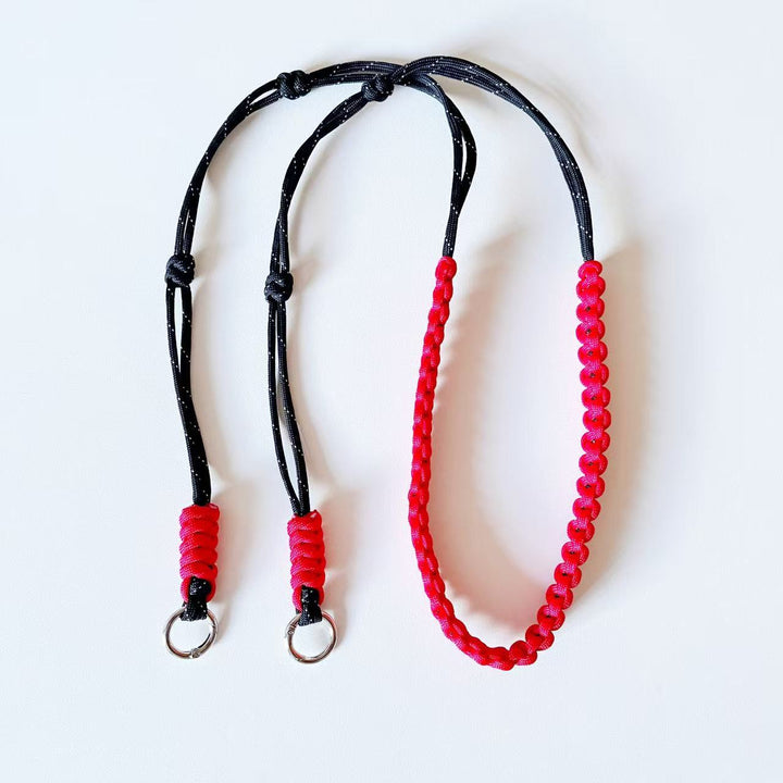 Adjustable Paracord Necklace Lanyard Bowlift