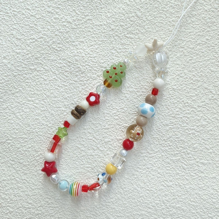 Festive Beaded Charm Eyewear Lanyard Bowlift