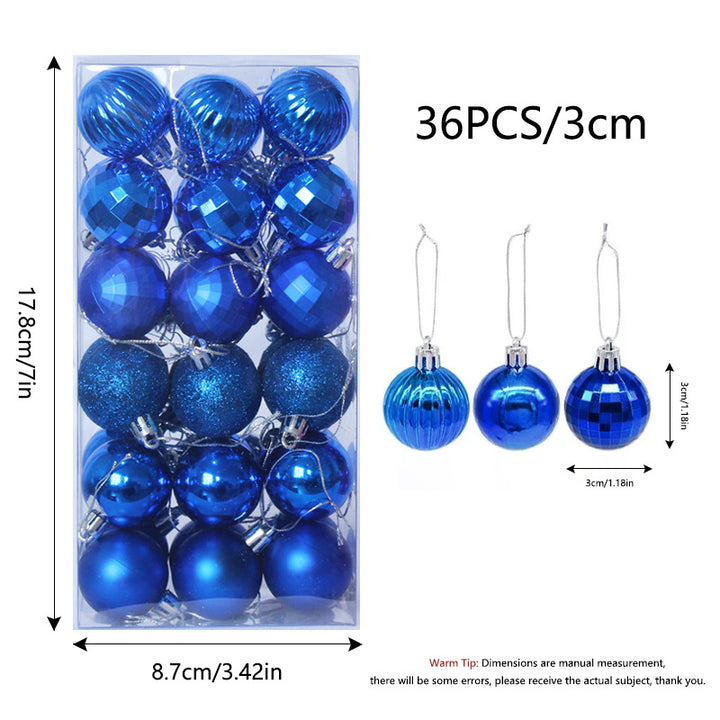 Decorative Christmas Tree Baubles Set Bowlift