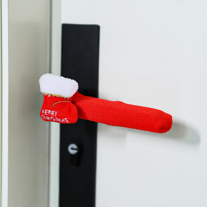 Door handle decoration with Santa Claus Bowlift