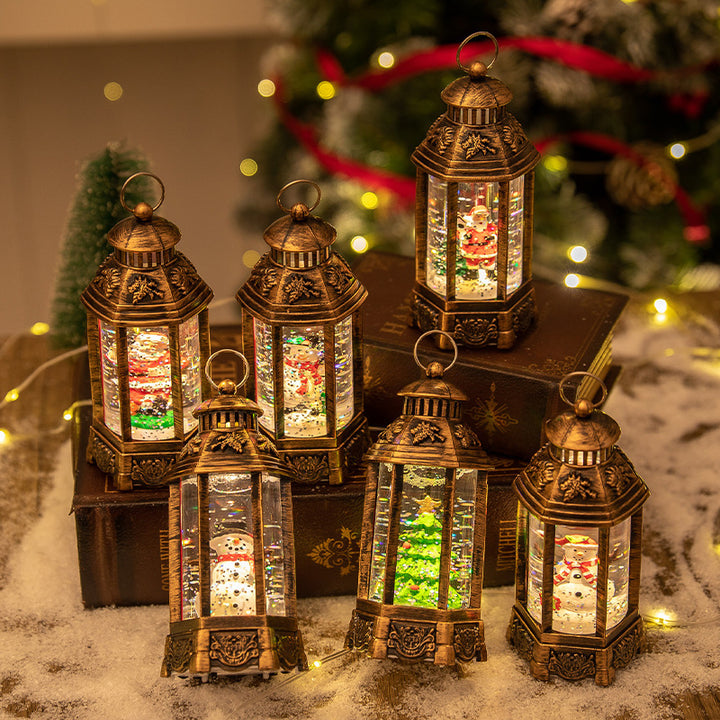 Decorative Snow Globe Lantern
