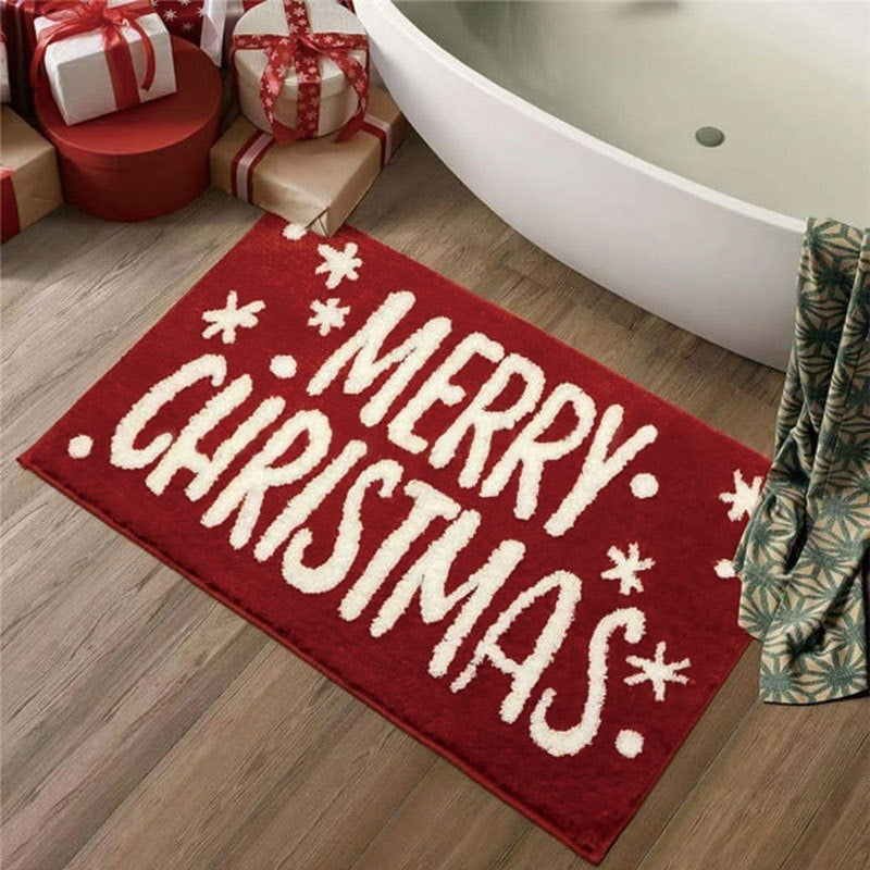 Festive Holiday Welcome Mat Bowlift