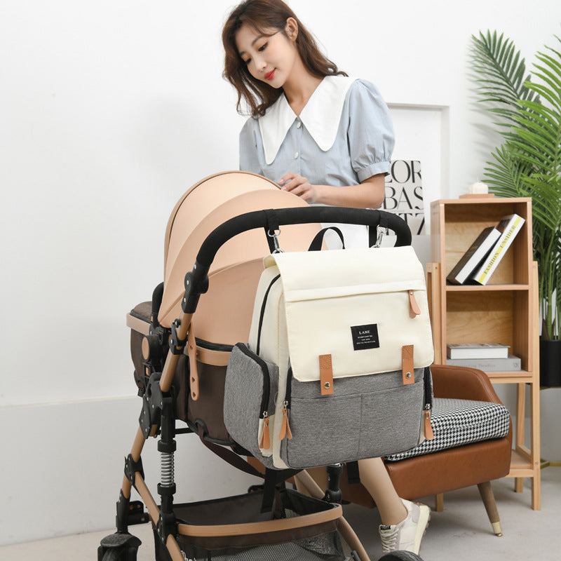 Multi-Pocket Canvas Backpack Bowlift
