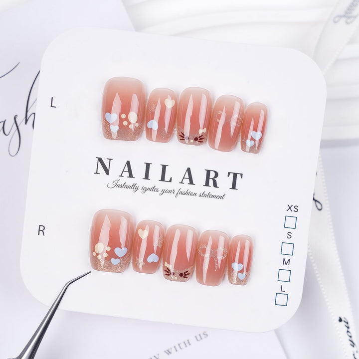Decorative Press-On Nail Set