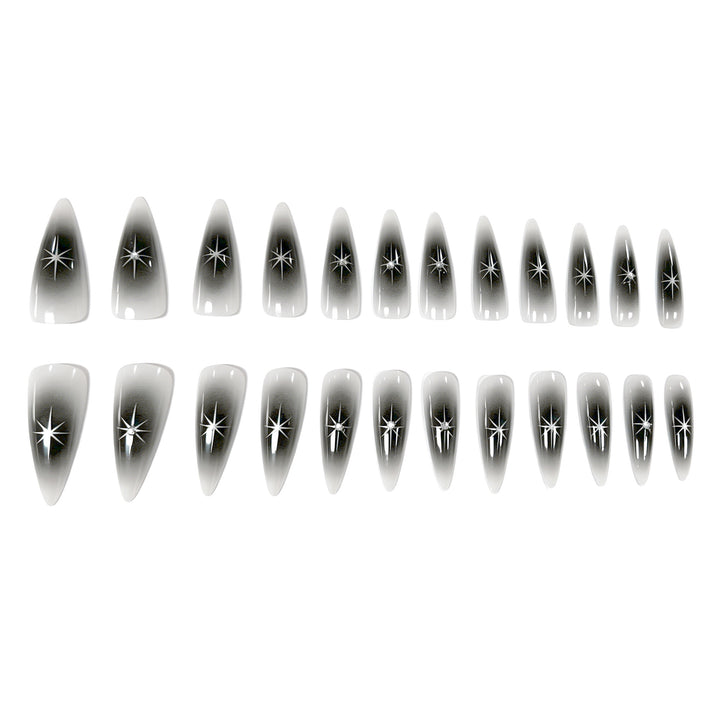 Elegant Star-Cut Nail Enhancements Bowlift
