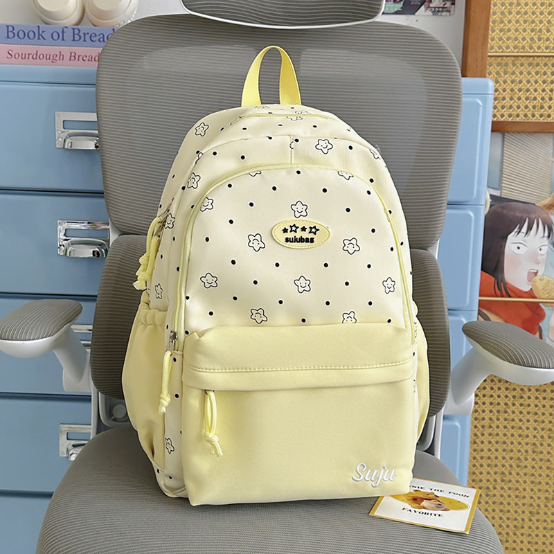 Cute Illustrated Travel Backpack Bowlift