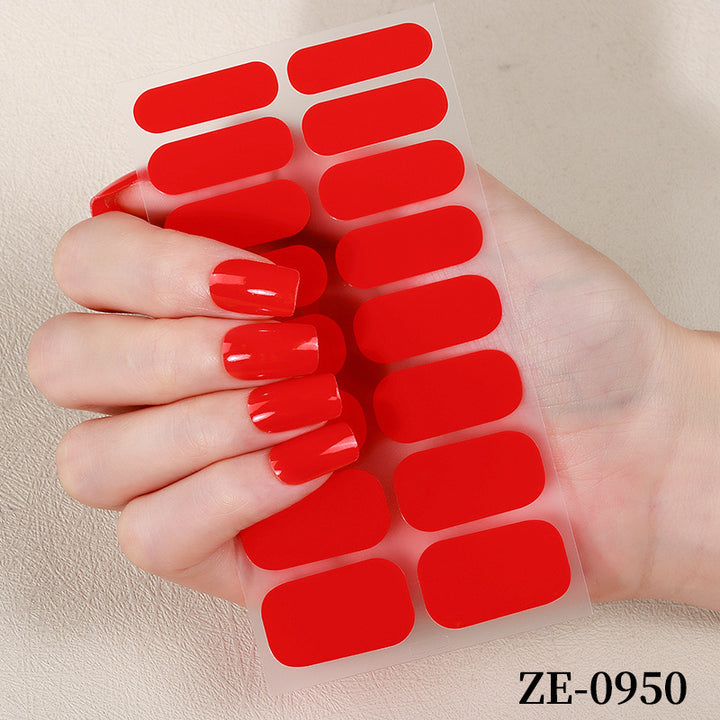 Matte Gel Nail Strips