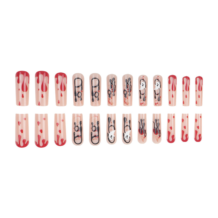 Artistic Halloween-Themed Press-On Nails Bowlift