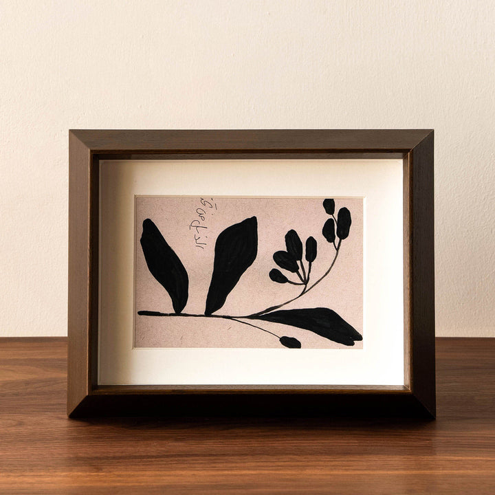 Artistic Framed Botanical Artwork for Wall Display