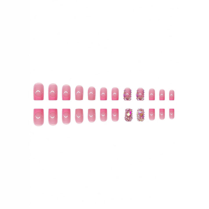 Elegant Press-On Nail Enhancements Bowlift