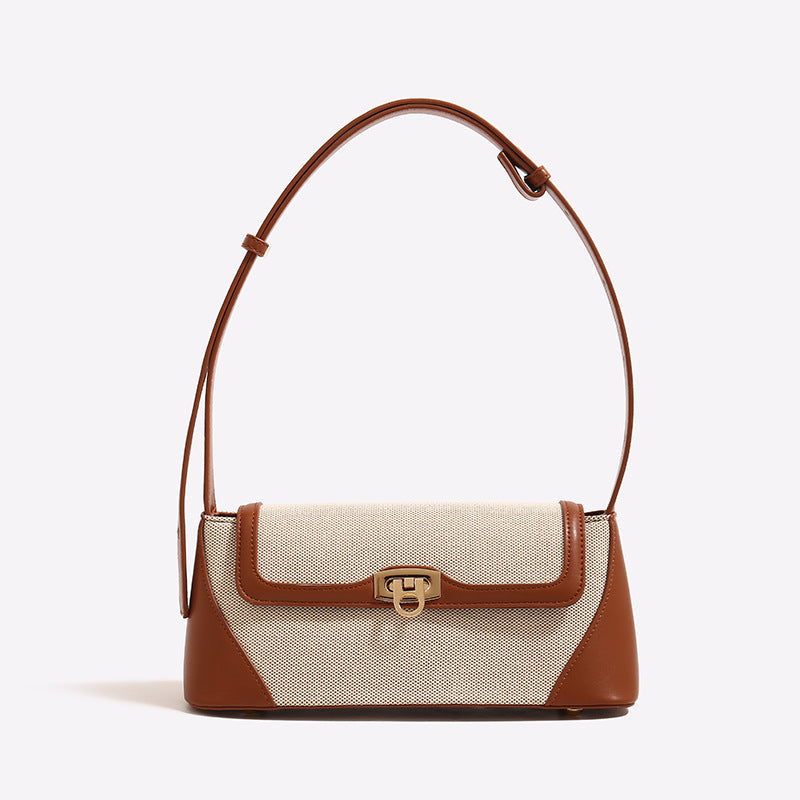 Elegant Structured Clutch Handbag