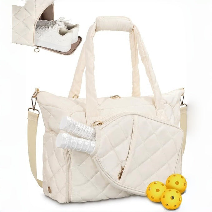 Quilted Sports Tote Bag Bowlift