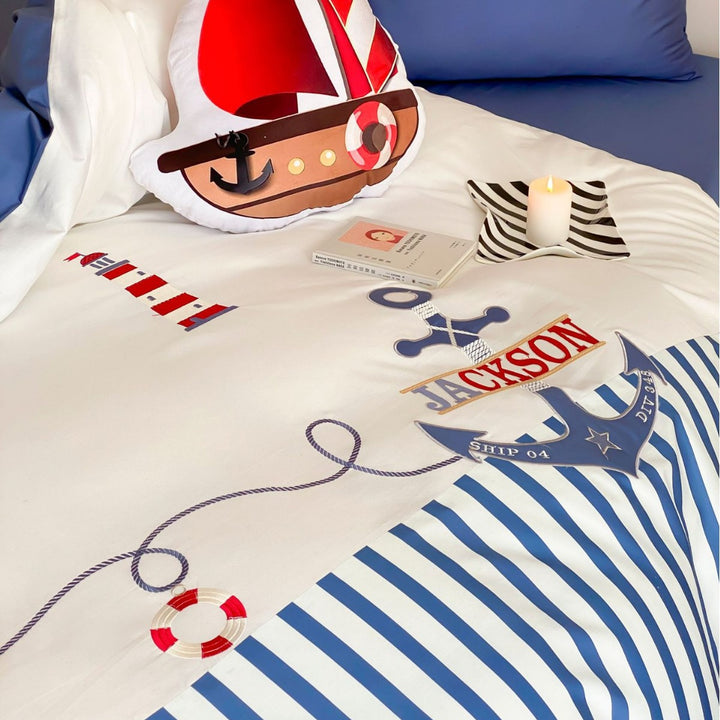 Maritime children's bedding set