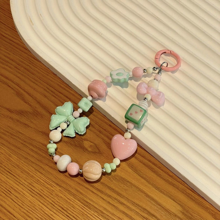 Colorful Beaded Keychain Bowlift 1790135407