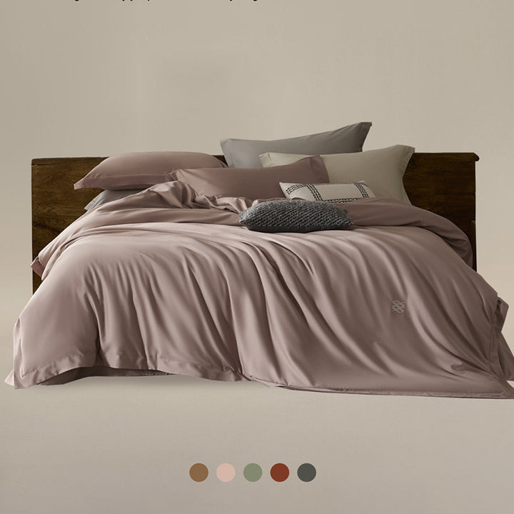 Premium Silky Sateen Duvet Cover Set