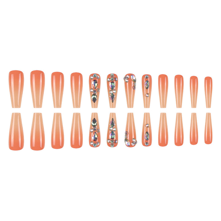 Crystal Embellished Stiletto Nail Extensions Bowlift