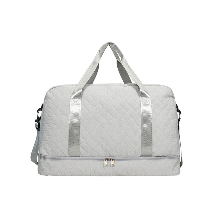 Stylish Quilted Travel Duffle Bowlift