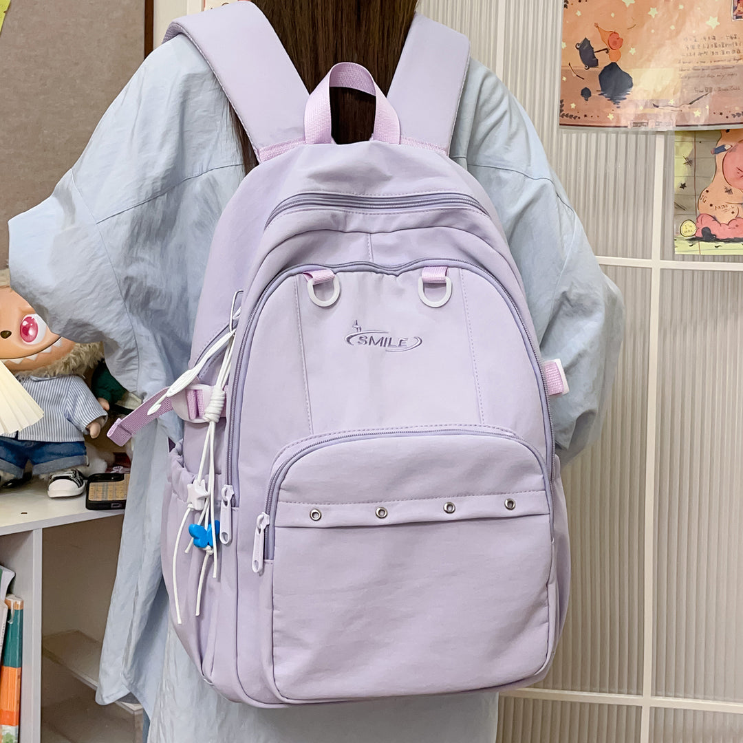 Multi-Pocket Lightweight Backpack Bowlift 1791204531