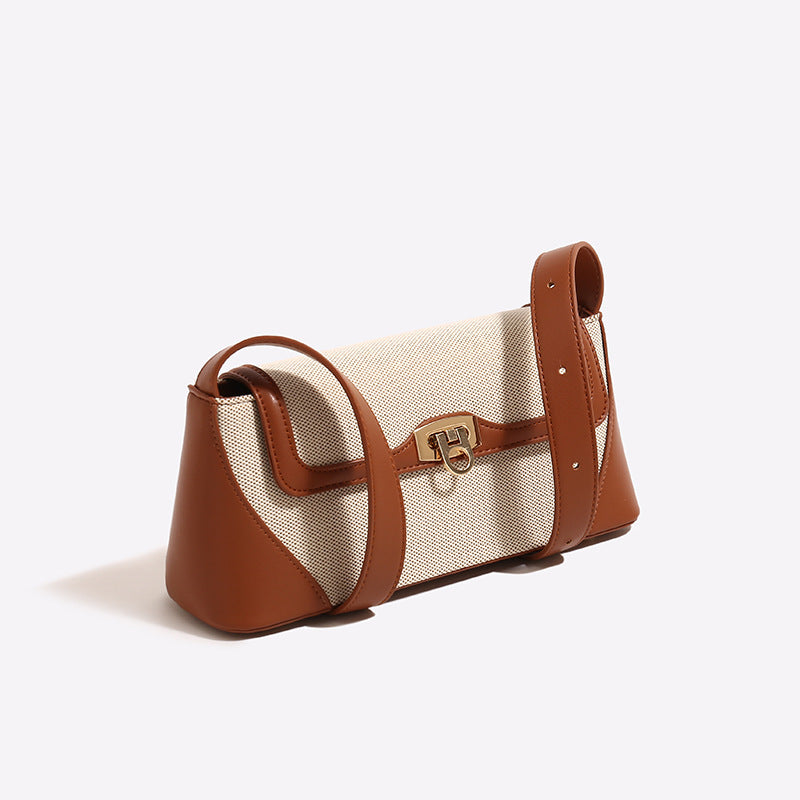 Elegant Structured Clutch Handbag