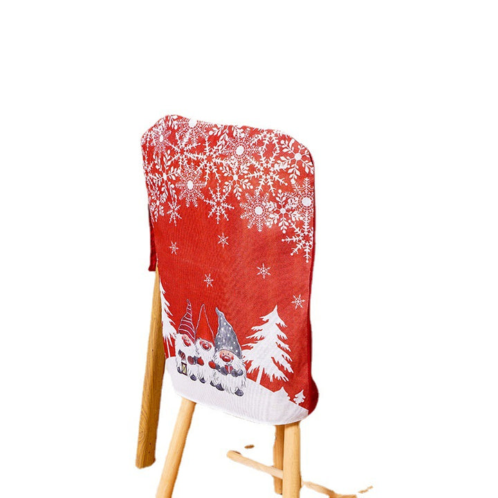 Festive chair covers with Christmas motifs Bowlift