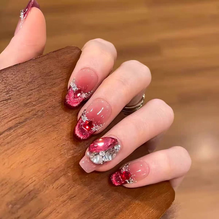 Creative Floral Design Press-On Nails